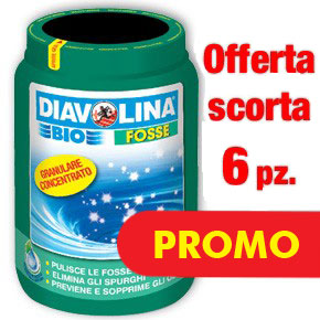 PROMOZIONE BIO FOSSE GRANULARE CONCENTRATO - DIAVOLINA