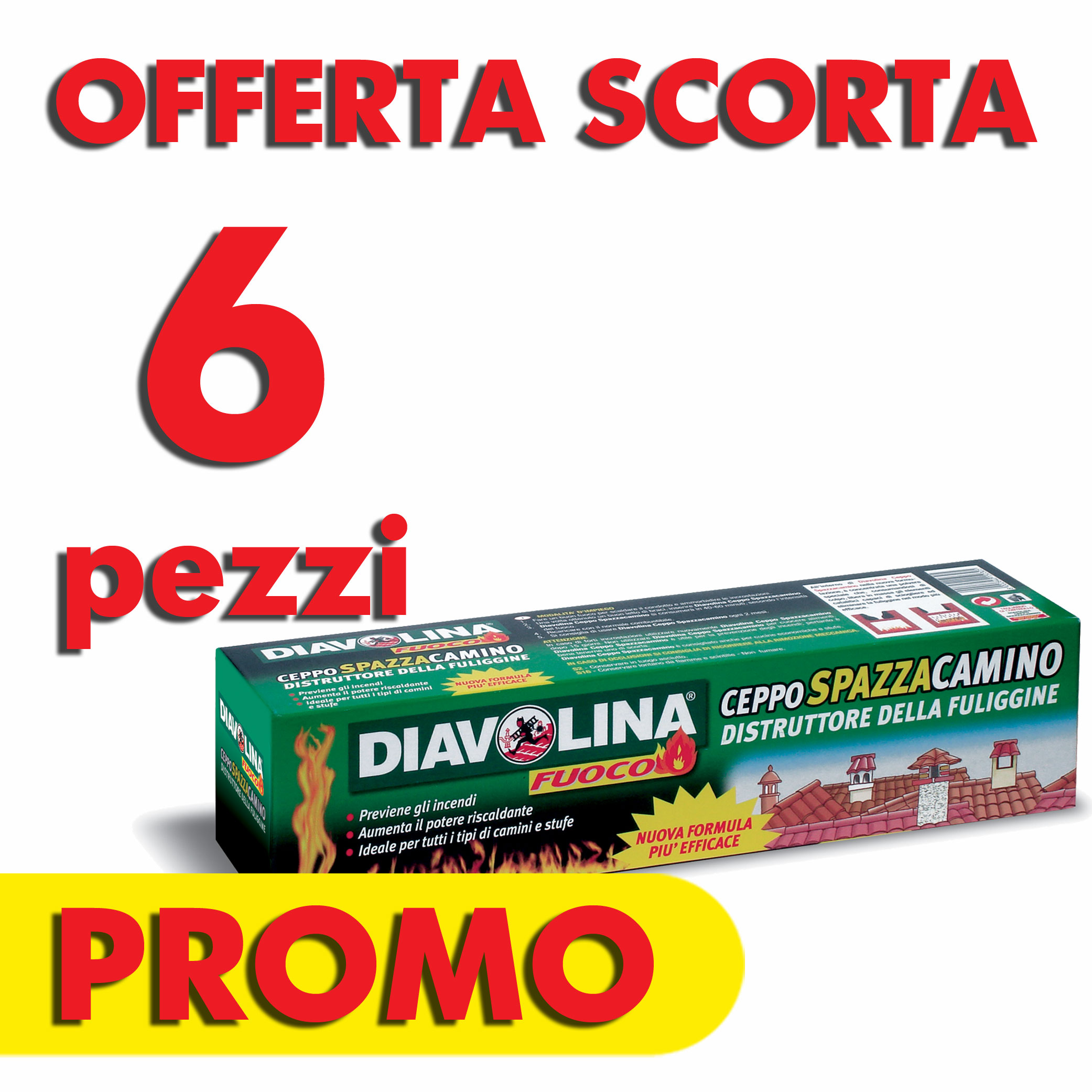 PROMOZIONE CEPPO SPAZZACAMINO - DIAVOLINA SHOP